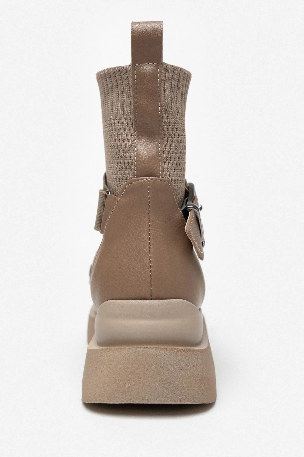 VALBO Beige Trikå Boots