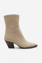 TANTO Beige Äkta Mocka Boots