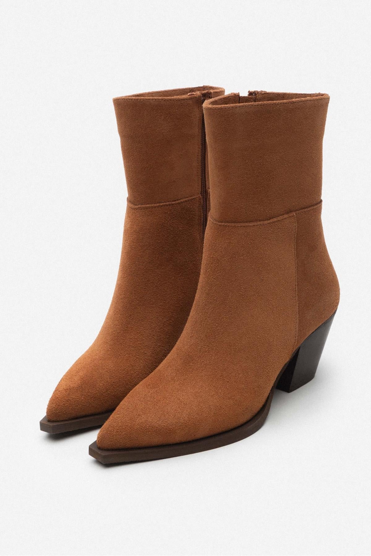 TANTO Karamell Äkta Mocka Boots