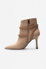 KAVLÅS Beige Mocka Boots