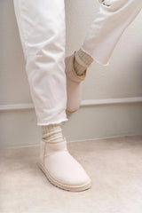 MINI Beige Mocka Lugg Insida Boots