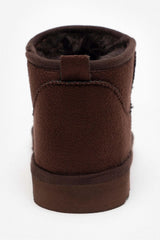 MINI Brun Mocka Lugg Insida Boots