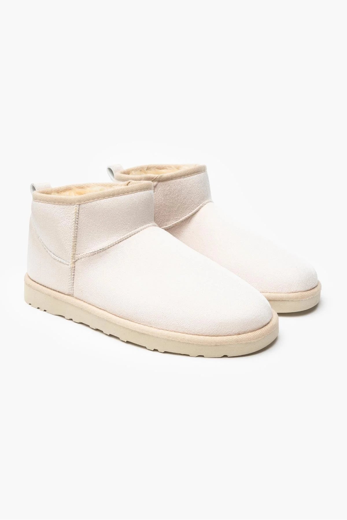 MINI Beige Mocka Lugg Insida Boots