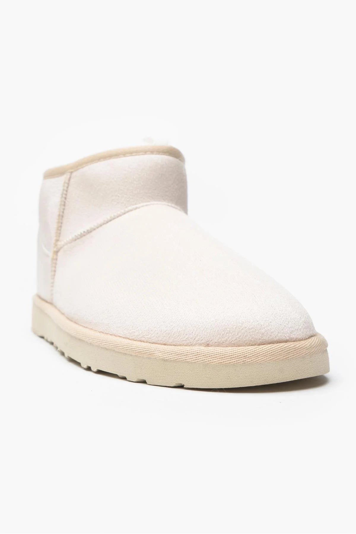 MINI Beige Mocka Lugg Insida Boots