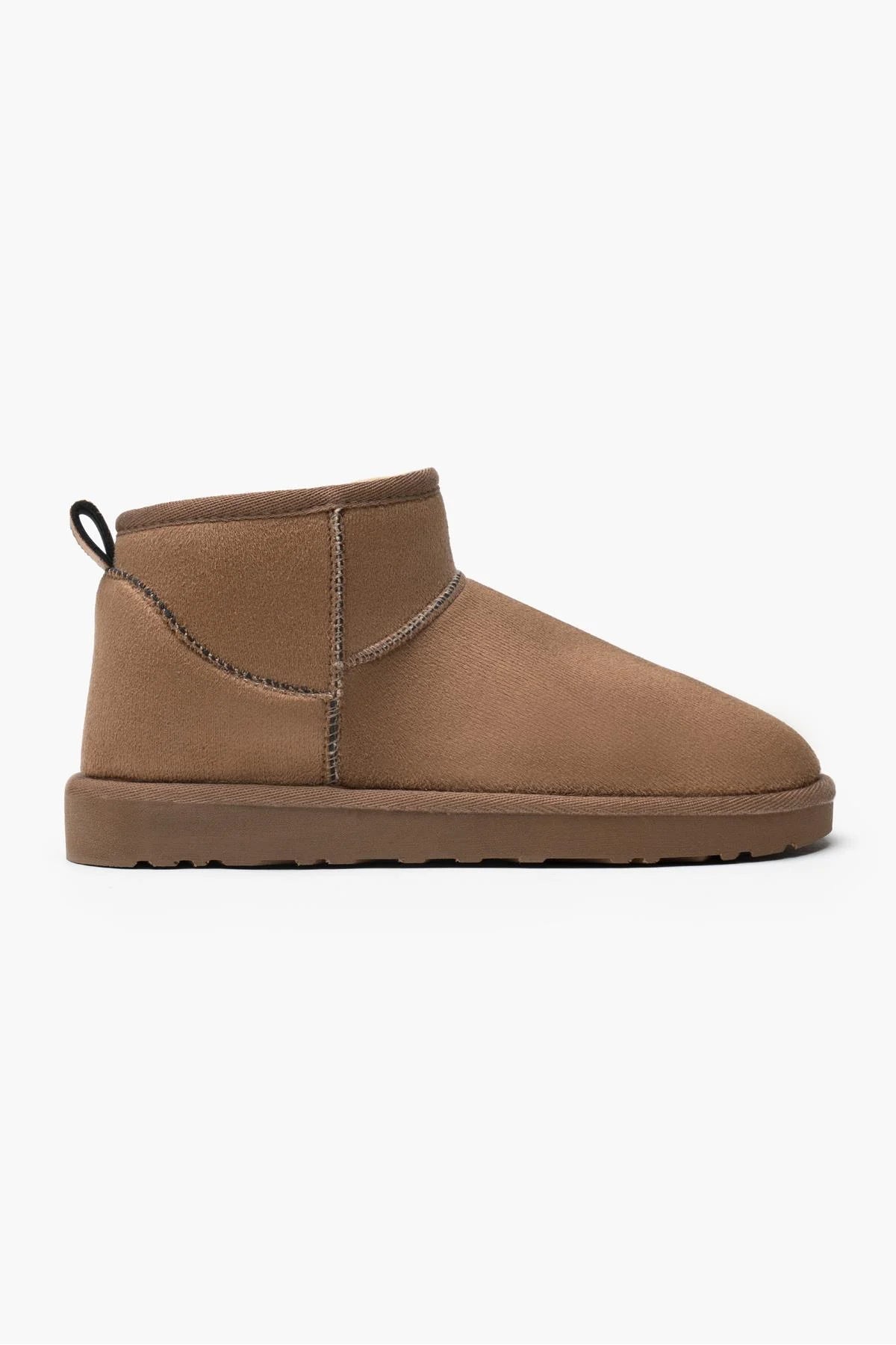 MINI Mörkbeige Mocka Lugg Insida Boots