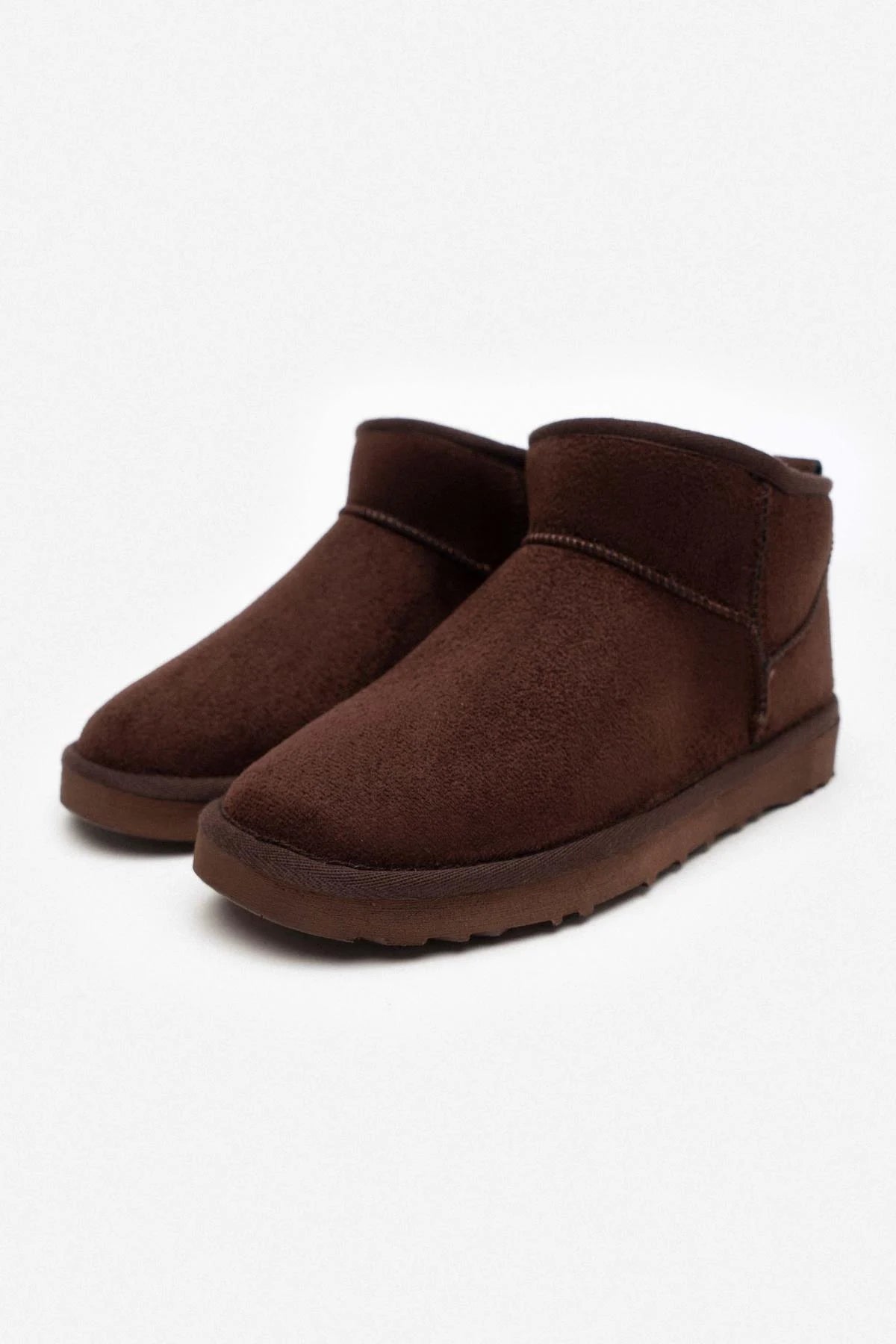 MINI Brun Mocka Lugg Insida Boots