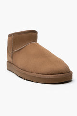 MINI Mörkbeige Mocka Lugg Insida Boots