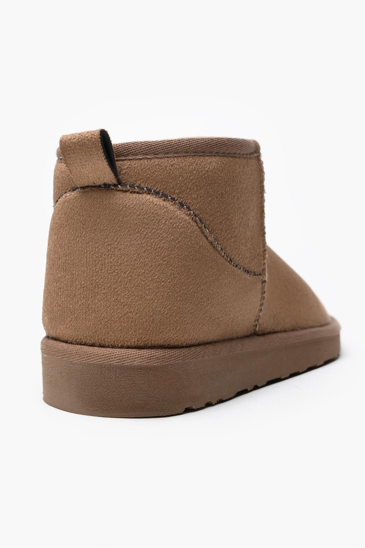 MINI Mörkbeige Mocka Lugg Insida Boots