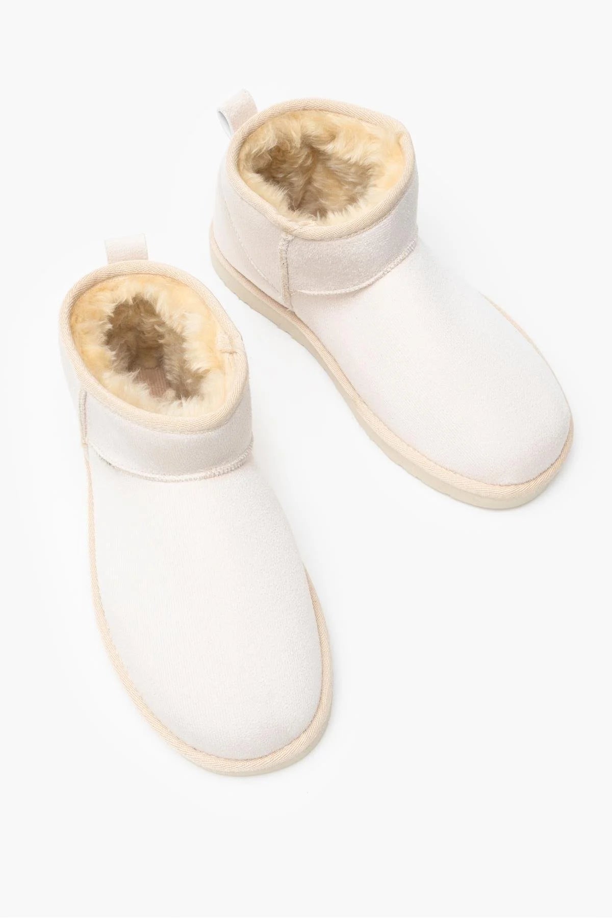 MINI Beige Mocka Lugg Insida Boots