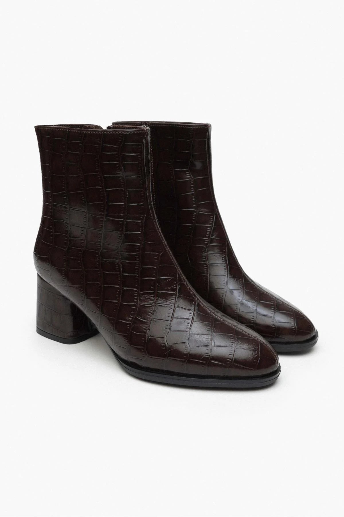 HAVSÖRN Brun Kroko Boots