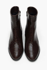 HAVSÖRN Brun Kroko Boots