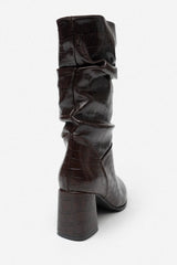 BIRKA Brun Kroko Boots