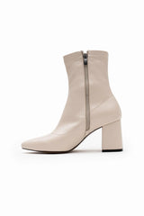 RÖVARE Beige Matt Boots