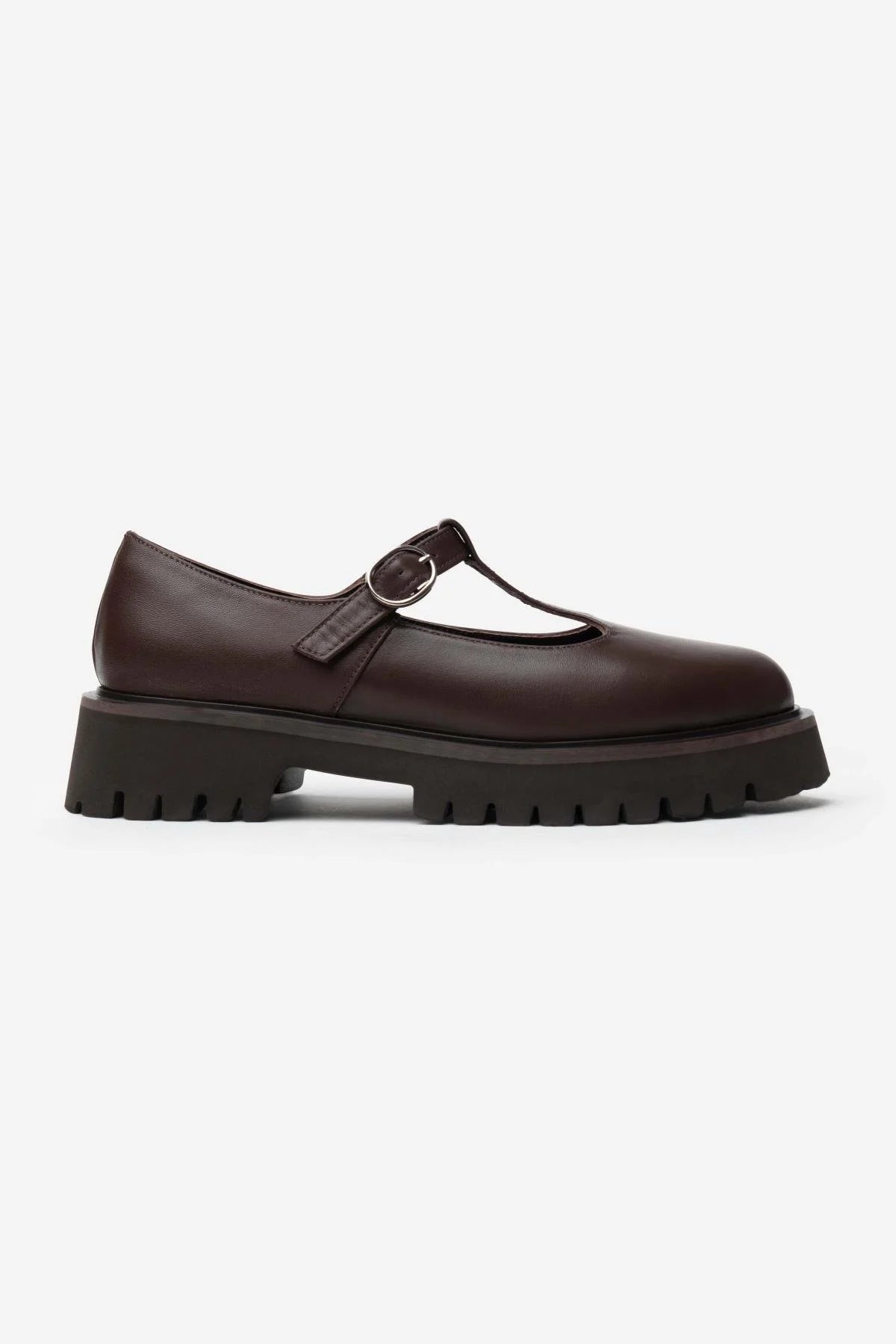 HUMMEL Brun Äkta Läder Loafers