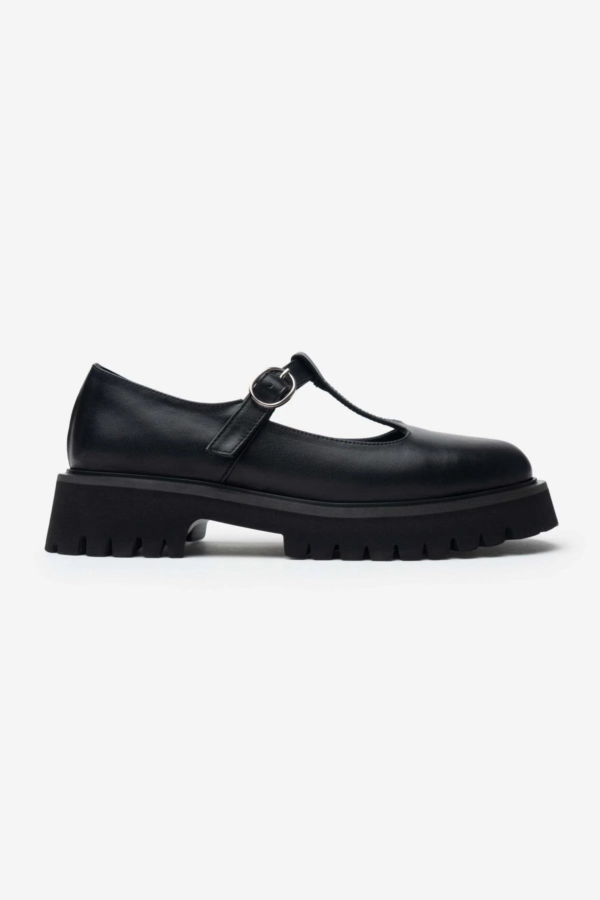 HUMMEL Svart Äkta Läder Loafers